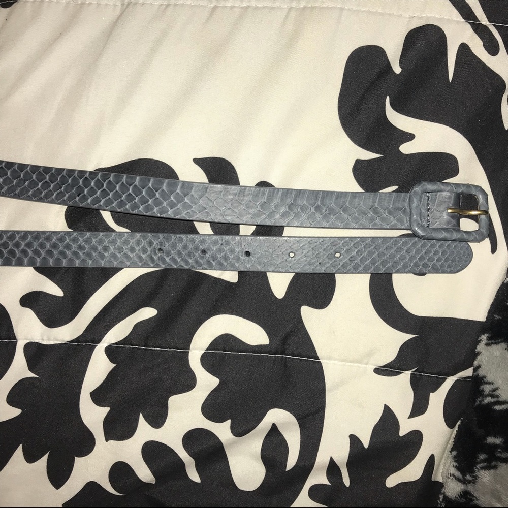Grey J. Crew belt